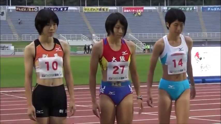 女子陸上 藤井彩乃 可愛い女子高校生の表彰式 スポーツ エロ目線でイケるよね