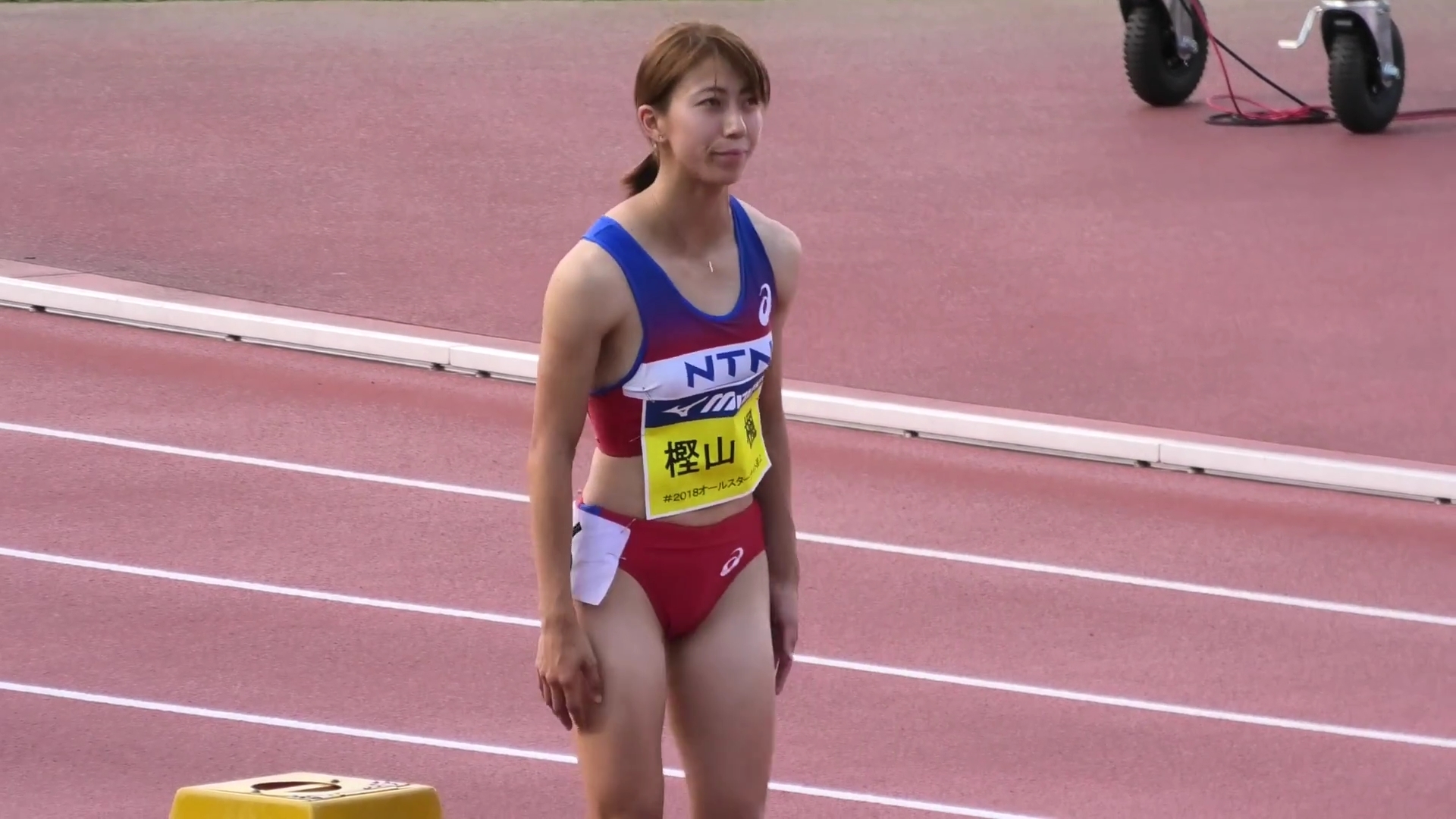 オールスターナイト陸上 女子400m 広沢真愛 日体大 53秒30 大会新 実業団学生対抗18 スポーツ エロ目線でイケるよね