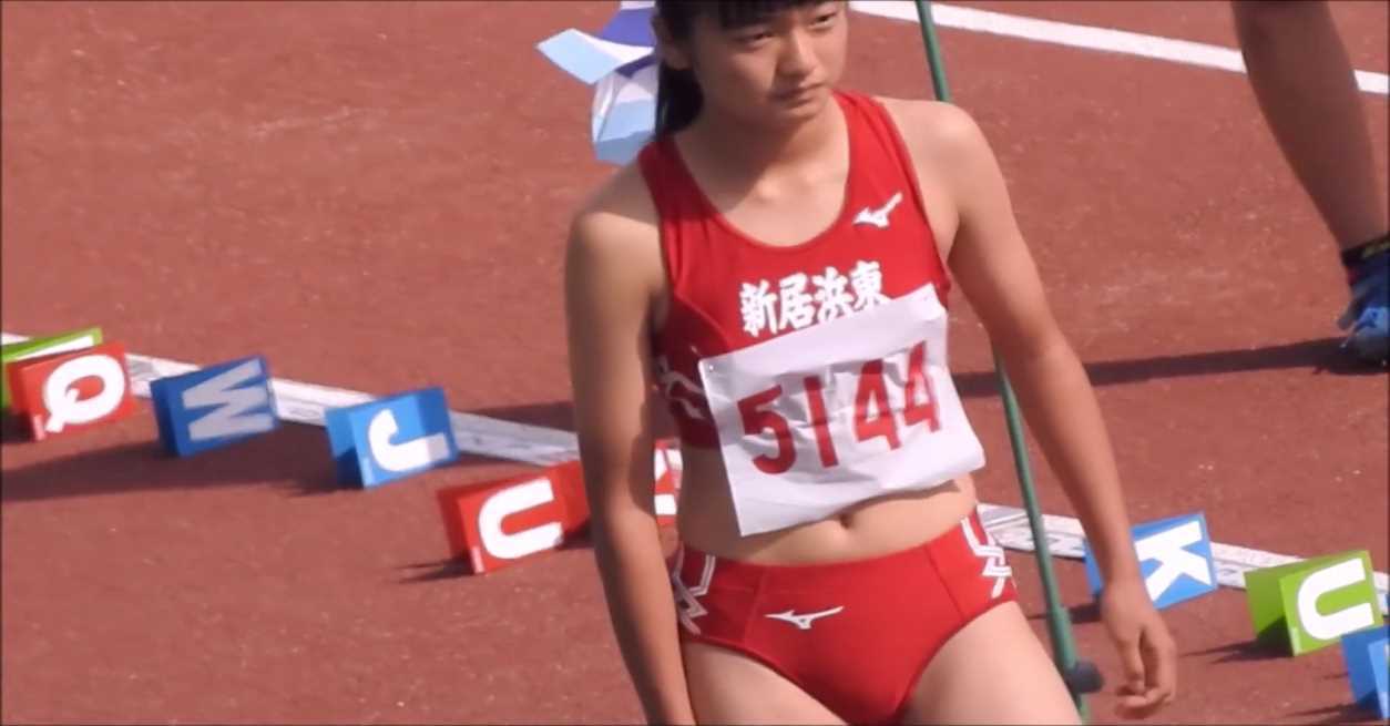 女子陸上 走幅跳⑦ 愛媛秋季陸上大会2018: スポーツ エロ目線でイケる 
