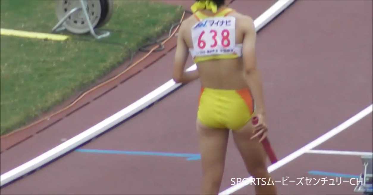 岡山インターハイ 女子4ｘ400ｍリレー予選7組 8組 全国高校総体陸上 スポーツ エロ目線でイケるよね