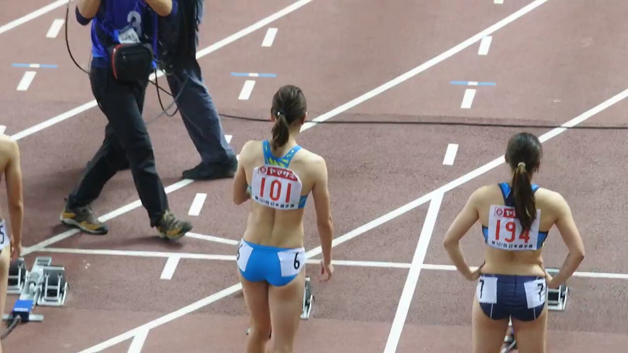 福島千里まさかの2位 日本陸上競技選手権大会17 女子100m決勝 スポーツ エロ目線でイケるよね