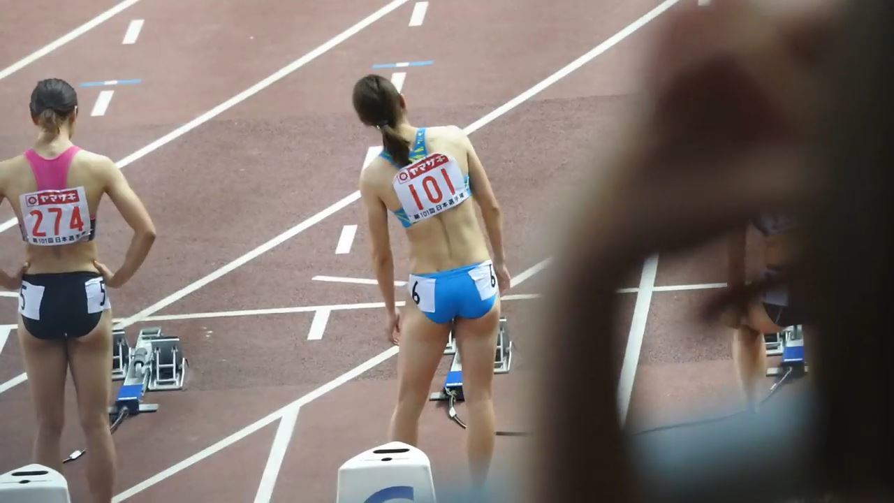 福島千里まさかの2位 日本陸上競技選手権大会17 女子100m決勝 スポーツ エロ目線でイケるよね