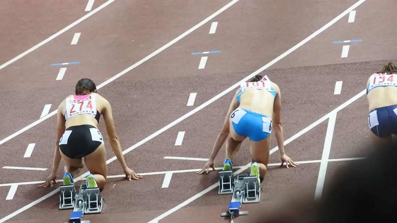 福島千里まさかの2位 日本陸上競技選手権大会17 女子100m決勝 スポーツ エロ目線でイケるよね